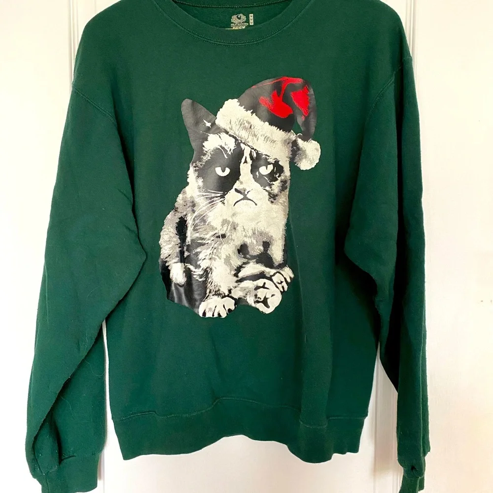 Grumpy Cat Sweater - Picture 1 of 3